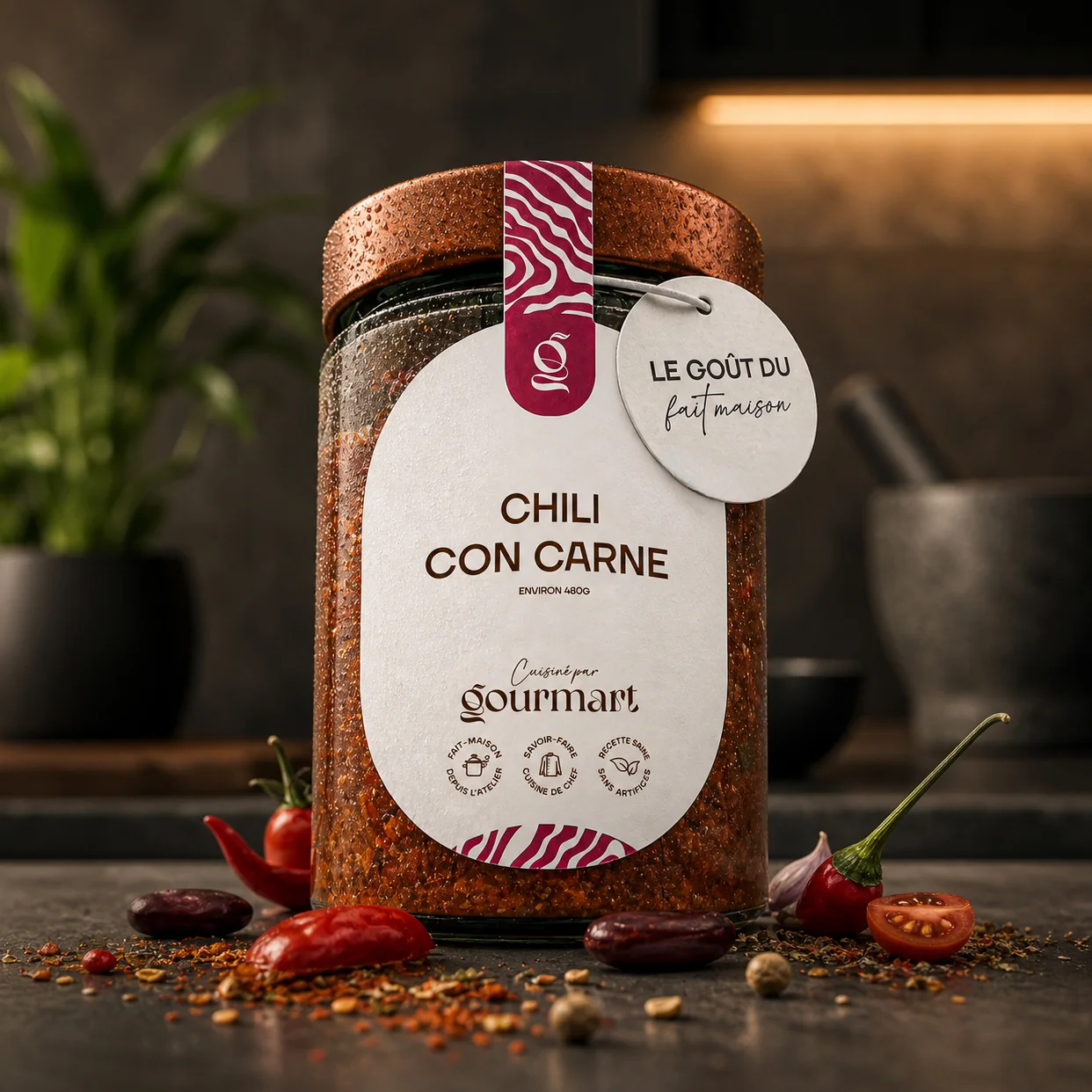 bocal gourmart chili con carne